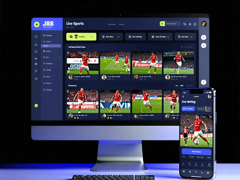 Hình ảnh màn hình cá cược trực tiếp với các trận đấu đang diễn ra và tỷ lệ cược thay đổi liên tục