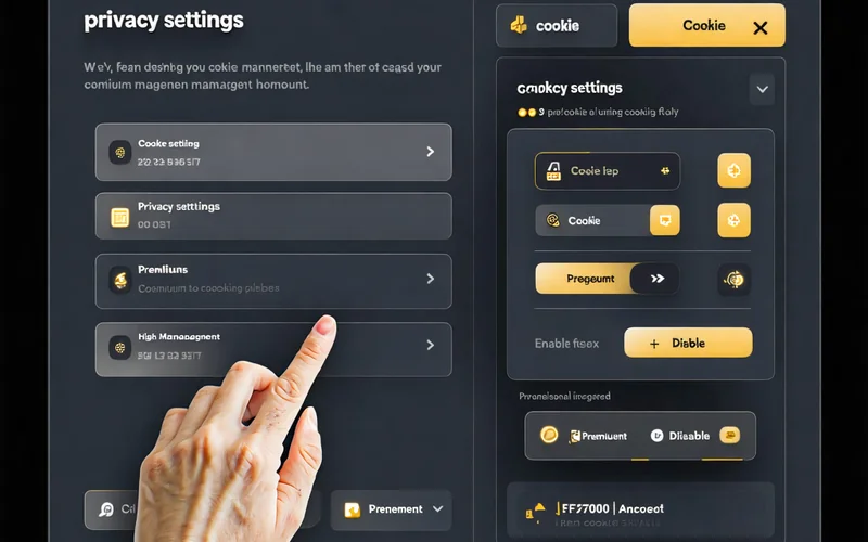 Cài đặt quản lý cookie trên trình duyệt