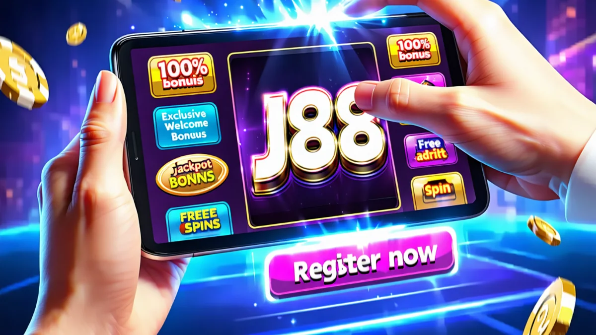 Hình ảnh khuyến khích đăng ký và nhận ưu đãi tại J88