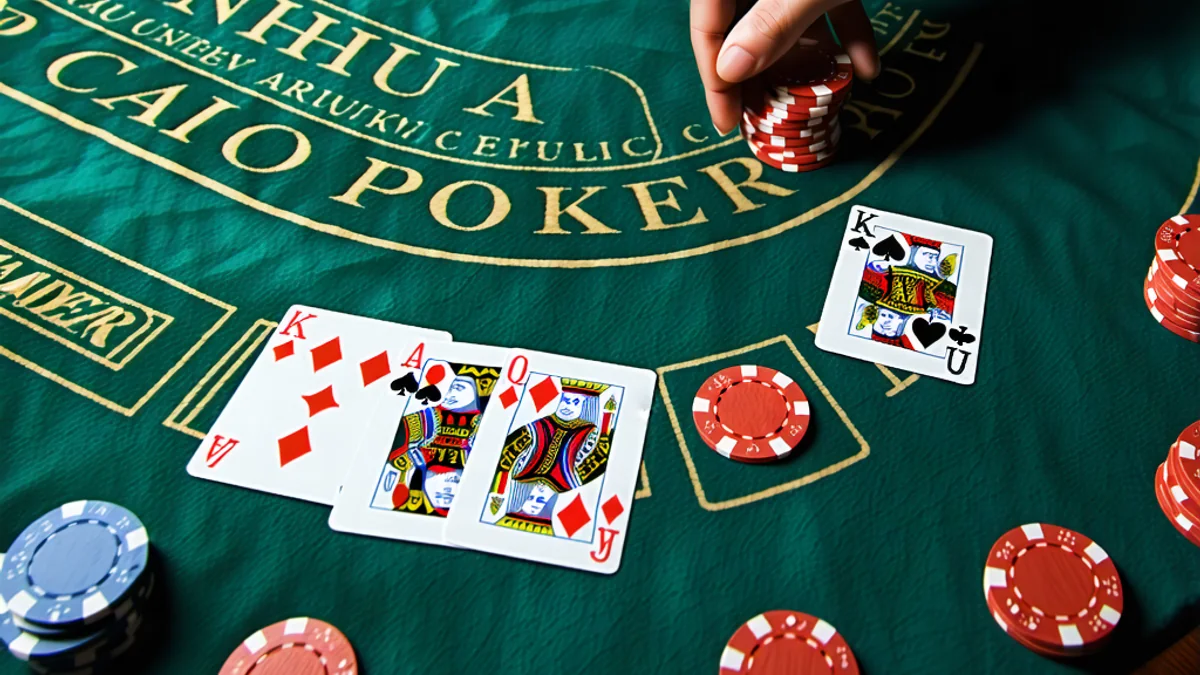 Bàn chơi Xì tố Kim Hoa đang diễn ra tại J88