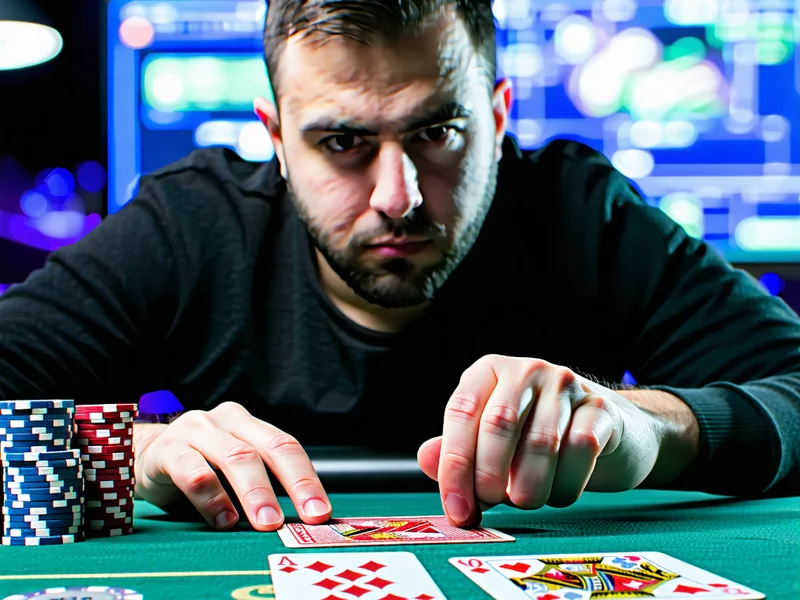 Hình ảnh một người chơi đang phân tích các lá bài trên tay, tượng trưng cho việc lựa chọn bài khởi đầu thông minh tại J88