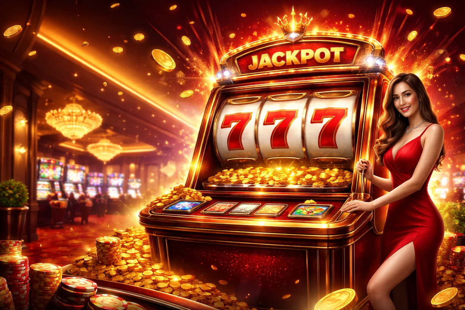Hình ảnh chính trò chơi slot J88 với đồ họa sống động