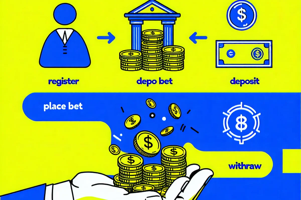 Các bước đăng ký, nạp tiền, đặt cược và rút tiền tại J88