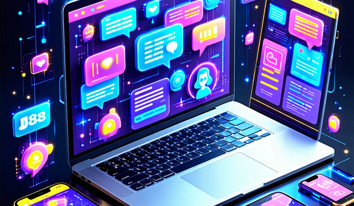 Người chơi J88 tương tác qua các hoạt động cộng đồng trực tuyến.