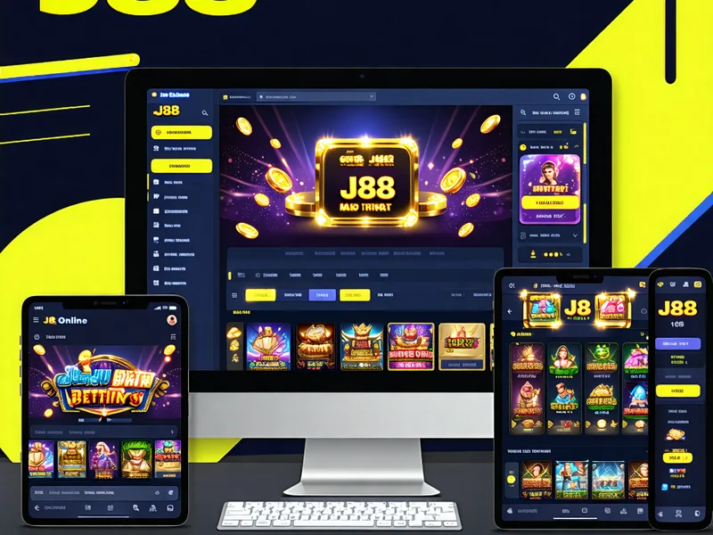 Nền tảng J88 trên nhiều thiết bị, nhấn mạnh tính bảo mật và hỗ trợ khách hàng
