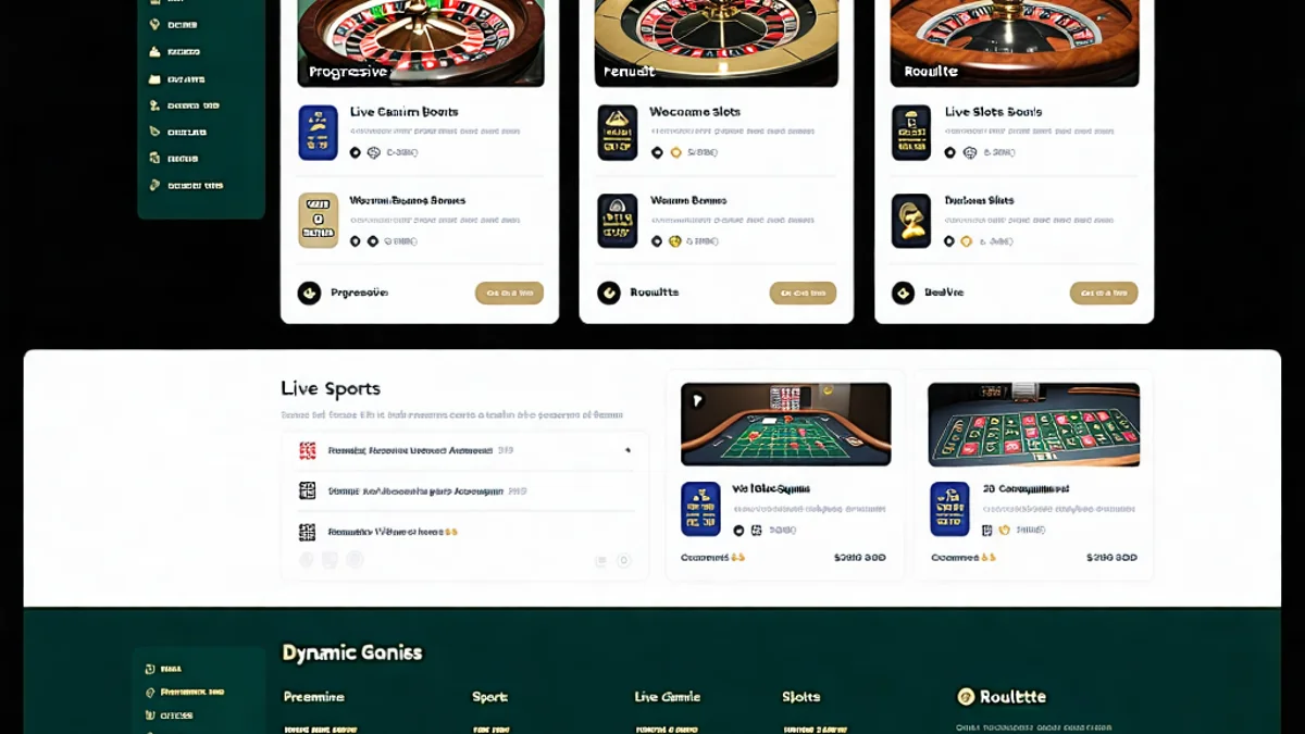 Giao diện tổng quan nền tảng J88, hiển thị đa dạng các trò chơi sòng bạc trực tuyến, cá cược thể thao và các tính năng bảo mật, khuyến mãi.