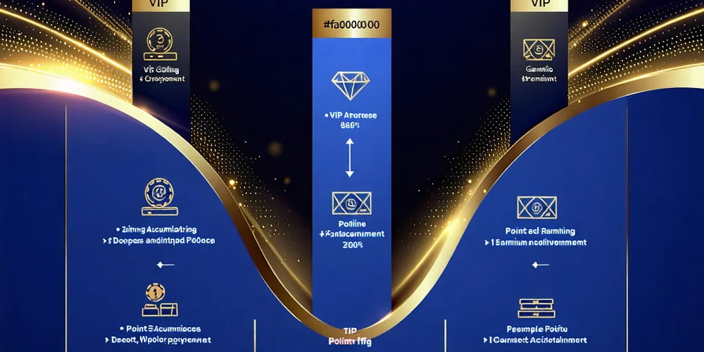 Đồ họa biểu thị sự tích lũy điểm và thăng cấp VIP tại J88