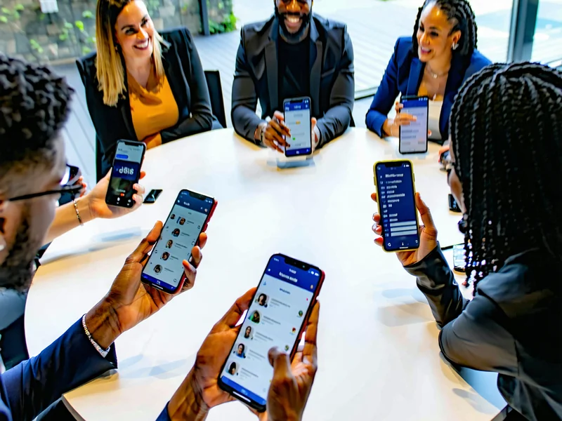 Nhóm người chơi J88 đang thảo luận và chia sẻ kinh nghiệm trên diễn đàn trực tuyến của J88, với biểu cảm hài lòng