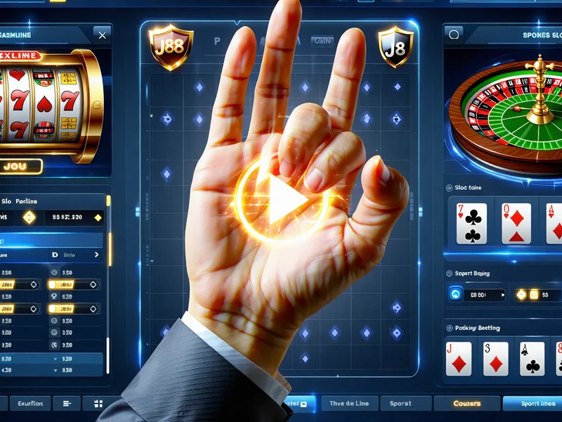 Người chơi đang xem xét các lựa chọn tự loại trừ trên giao diện của J88