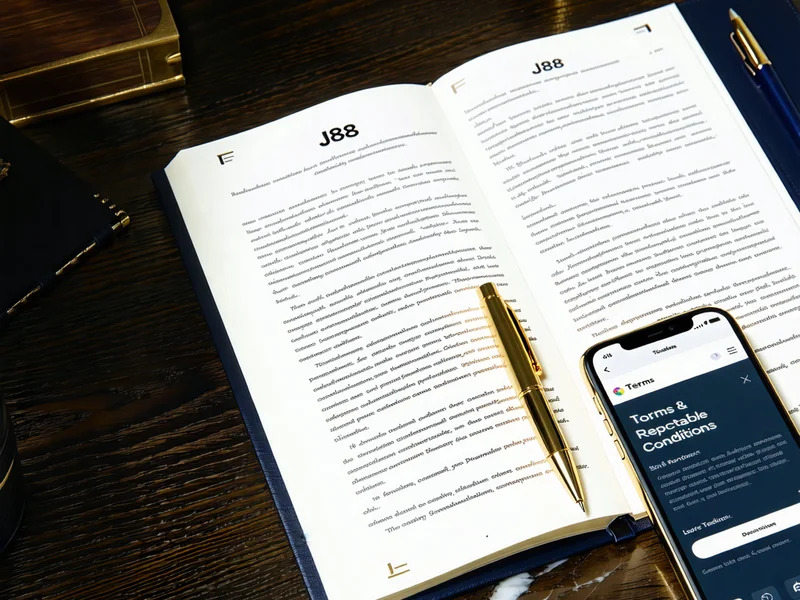 Hình ảnh tượng trưng cho cuốn sổ quy tắc mở, minh bạch tại J88