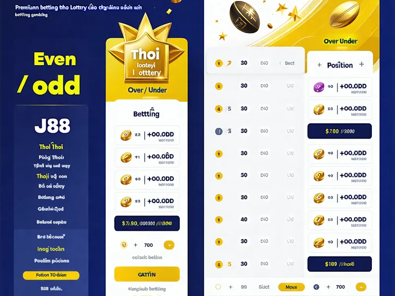 Các loại hình đặt cược phổ biến trong Xổ số Thời Thời trên J88