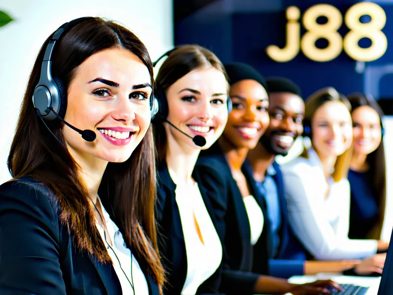 Đội ngũ hỗ trợ khách hàng J88 chuyên nghiệp 24/7