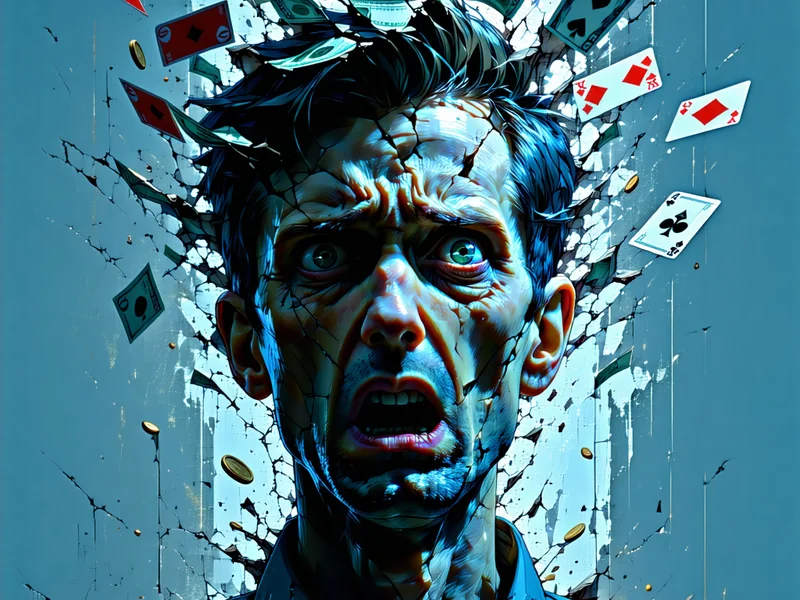 Hình ảnh minh họa về các dấu hiệu nghiện cờ bạc và sự cần thiết của việc tự đánh giá