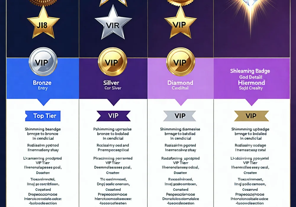 Biểu đồ cấp độ VIP J88