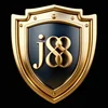 Biểu tượng lá chắn bảo mật vàng, thể hiện sự an toàn và uy tín của nền tảng J88